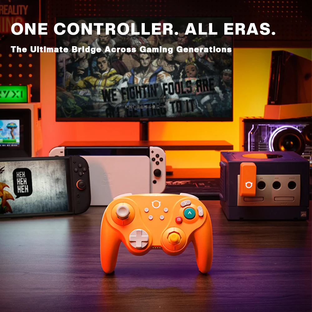 NYXI Warrior Wireless Game Controller for Nintendo Switch 2/GameCube/PC