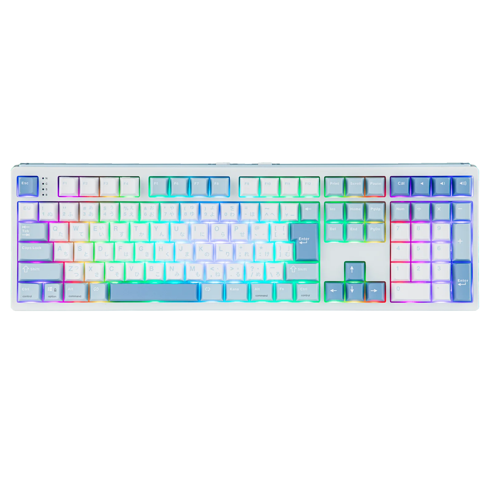 EPOMAKER TH108 Japanese Version 100% Sized Gasket Wired/Bluetooth/2.4Ghz Wireless NKRO Mechanical Keyboard Long-Lasting 8000mAh