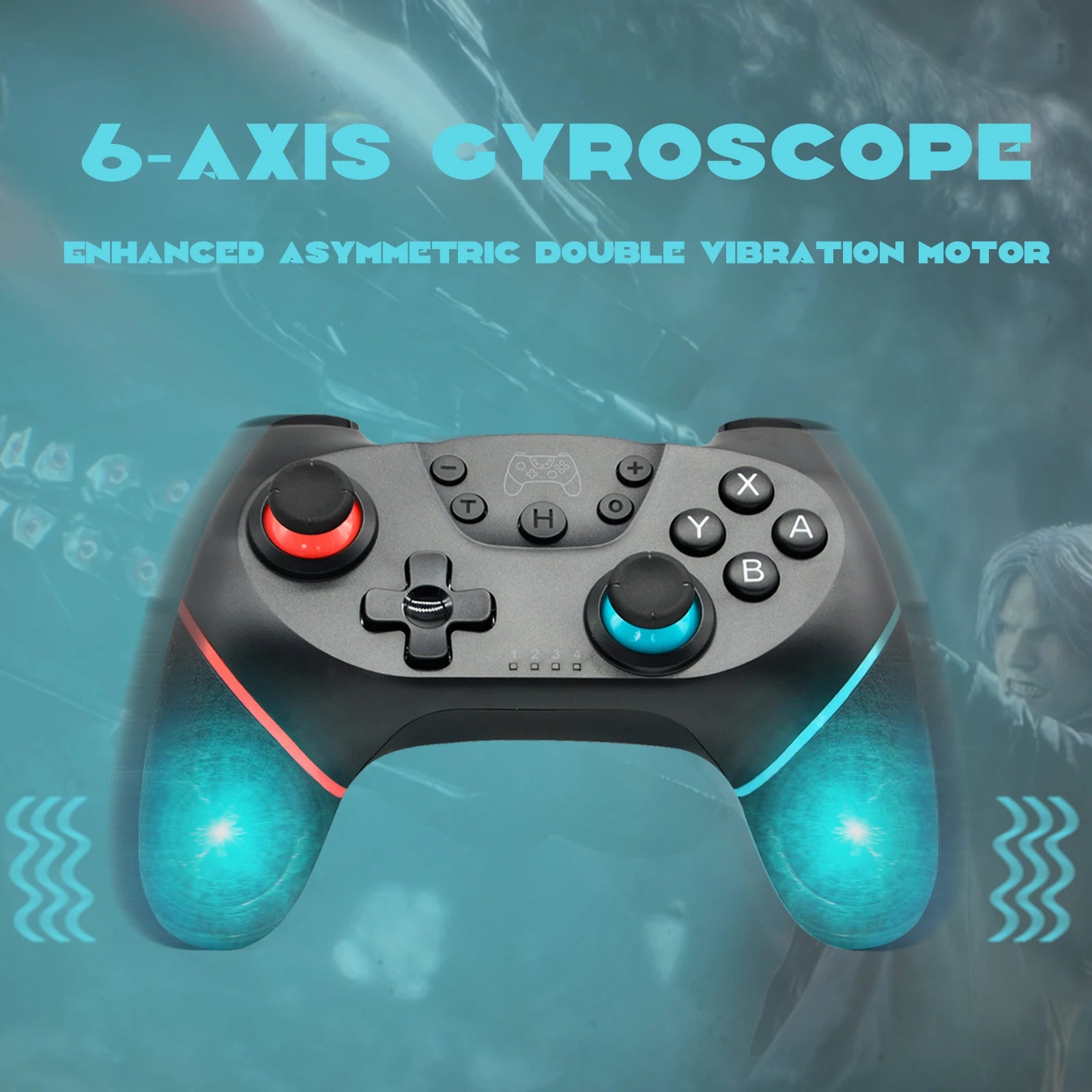 Control Bluetooth Wireless USB for Nintendo Switch & OLED Lite Controller Gamepad Joystick Game Pad PC Command Trigger Game Kit